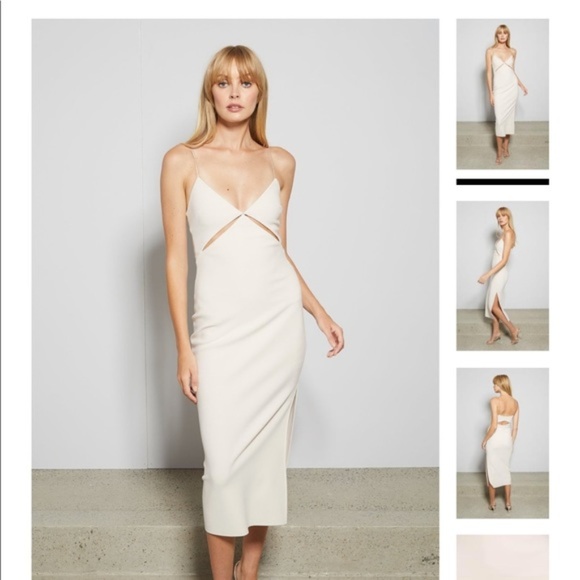 cha cha midi dress bec and bridge